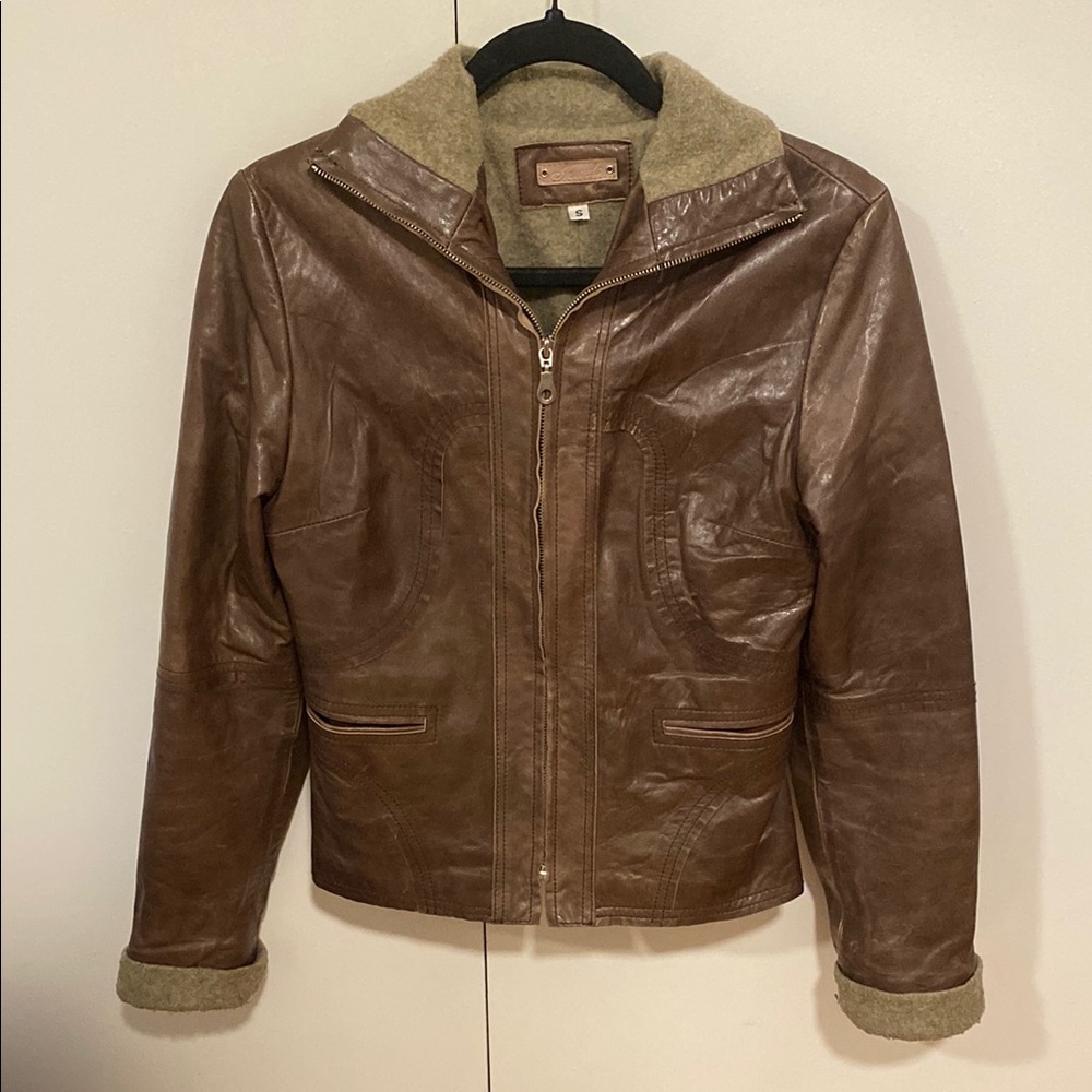 Brown Leather Jacket